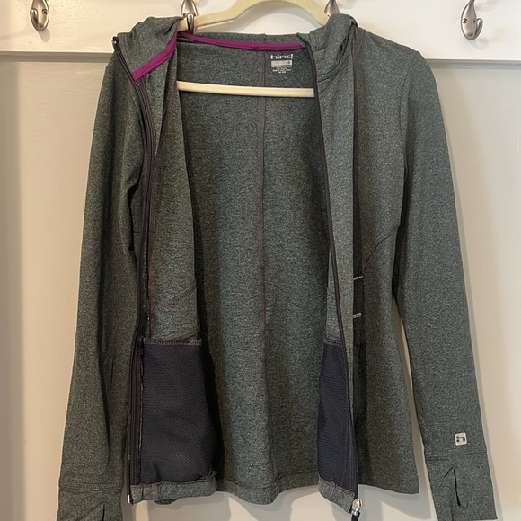 Zip-Up Athletic Hoodie - Picture 4 of 5